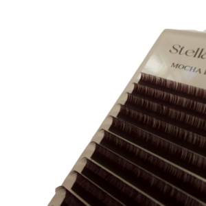 Collection Mocha Latte – Extensions de cils marron professionnelles